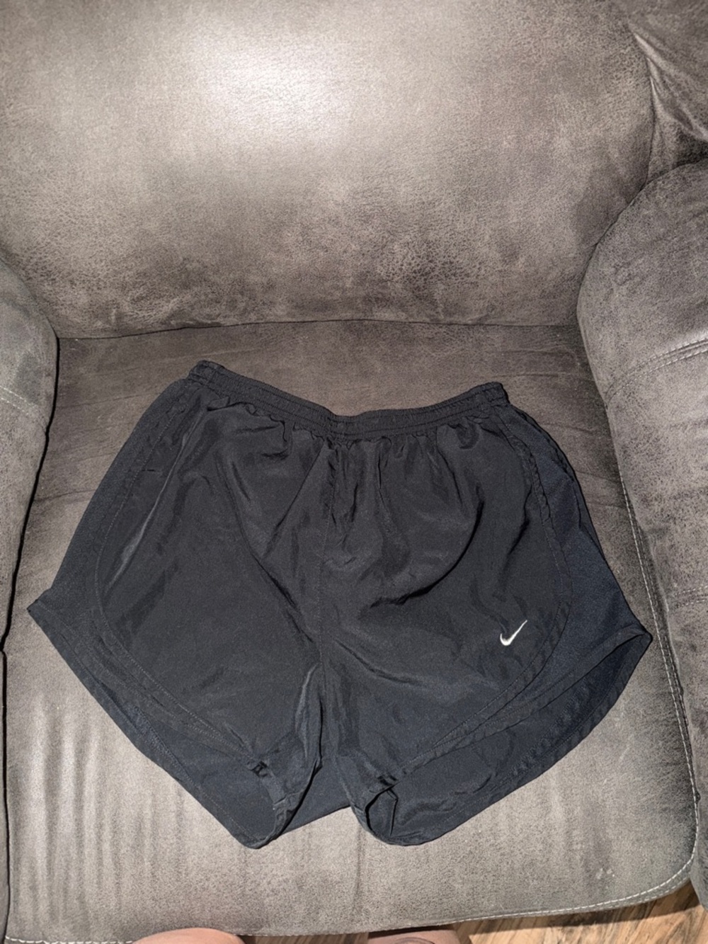 Nike Black Women's Training Shorts with Swoosh